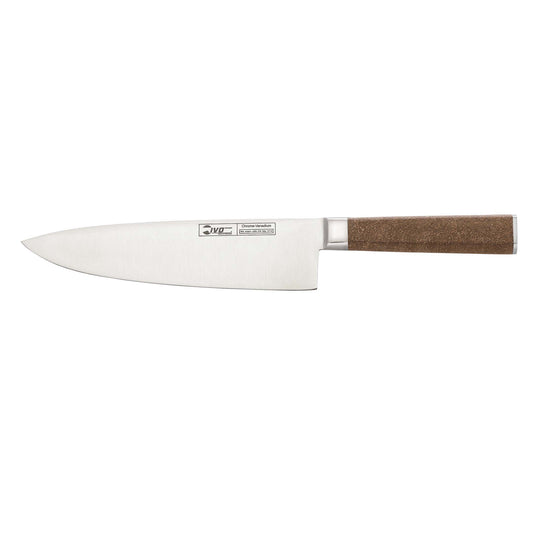 CK-1 10 In Chef Knife Quality German steel blade with cork handles