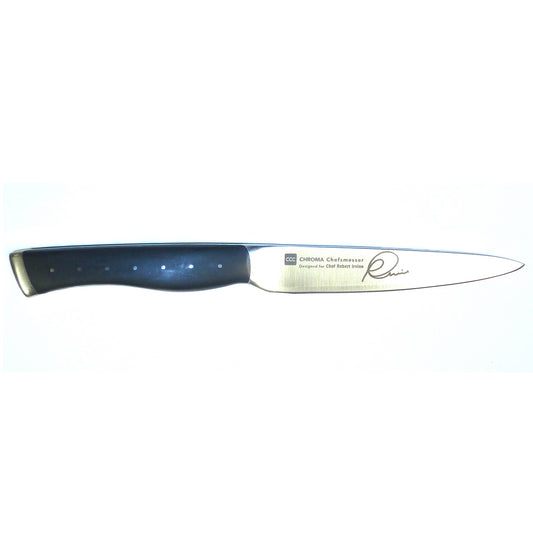 Sebastian Conran designed blade signature series for Chef Robert Irvine layered steel blade POM handle.