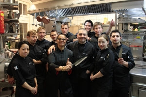 Chef Christian Bau team