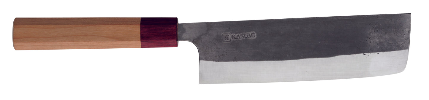 Kasumi Black Kurouchi KSA-200 - 6.5 in Nakiri