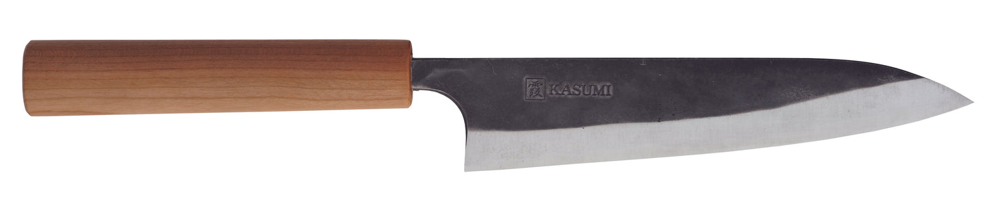 Kasumi Black Kurouchi MSA- 500- 6 in Utility knife