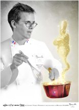 2013 Winner of Bocuse d'or: Thibaut Ruggeri. 
